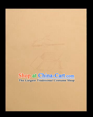 Traditional Chinese Ginger Xuan Paper Handmade The Four Treasures of Study Writing Art Paper
