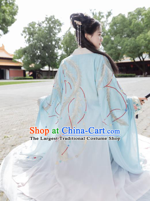 Chinese Traditional Song Dynasty Princess Dress Ancient Patrician Lady Historical Costumes for Women