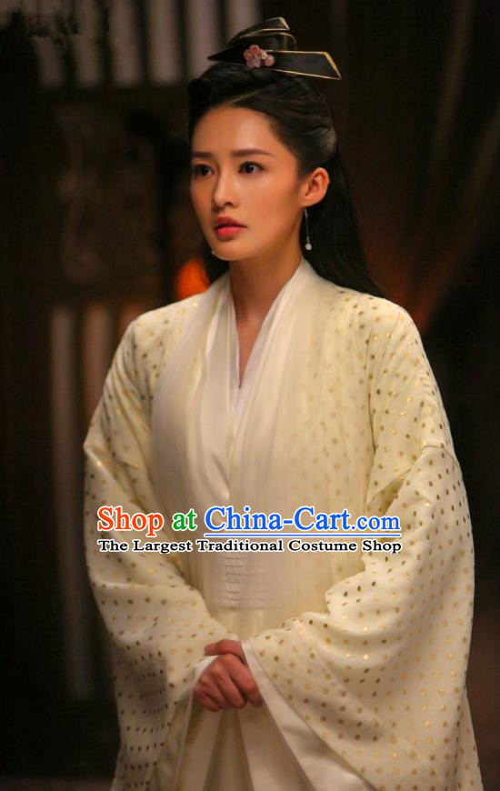 Qing Yu Nian Chinese Historical Drama Joy of Life Ancient Princess Lin Wan Er Costume and Headpiece Complete Set