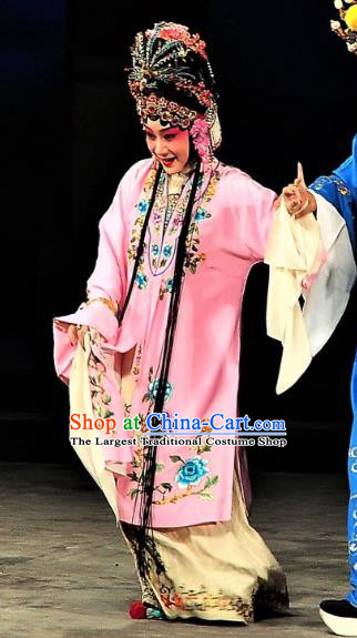 The Palace of Eternal Youth Chinese Kun Opera Diva Costumes Peking Opera Hua Tan Dress Apparels Consort Yang Garment and Headwear