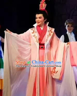 Chinese Yue Opera The Love of Maritime Silk Road Costumes and Headwear Shaoxing Opera Xiaosheng Young Male He Chunlin Garment Apparels