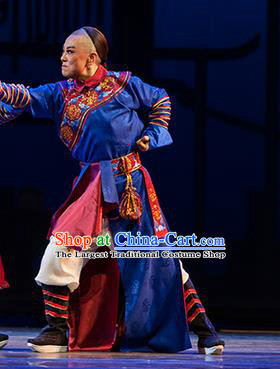 Chinese Yue Opera Xiaosheng Garment Costumes and Headwear Shaoxing Opera Lu Ding Ji Young Male Wei Xiaobao Apparels Eunuch Vestment