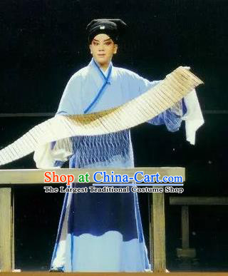 Golden Seal Chinese Kun Opera Xiaosheng Apparels and Headwear Kunqu Opera Garment Scholar Su Qin Costumes