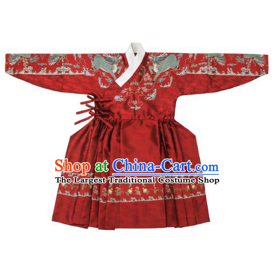 Chinese Traditional Ming Dynasty Female Swordsman Historical Costumes Ancient Blades Hanfu Imperial Guard Kylin Clothing for Women