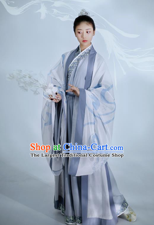 Chinese Ancient Swordsman Hanfu Garment Traditional Ming Dynasty Young Male Noble Childe Historical Costumes Complete Set
