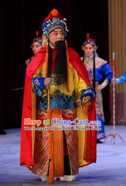 Number One Scholar Matchmaker Chinese Peking Opera Minister Garment Costumes and Headwear Beijing Opera Martial Male Apparels Clothing