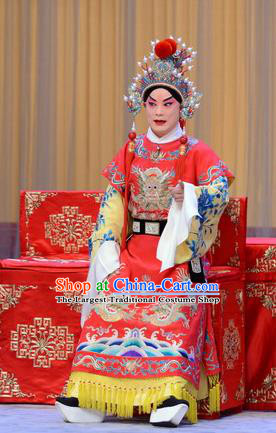 Number One Scholar Matchmaker Chinese Peking Opera Royal Highness Garment Costumes and Headwear Beijing Opera Xiaosheng Apparels Young Male Clothing
