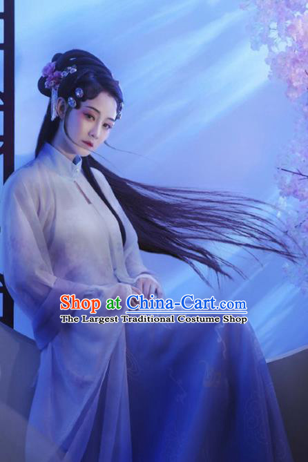 Chinese Traditional Ming Dynasty Apparels Noble Female Historical Costumes Ancient Patrician Lady Hanfu Dress for Women