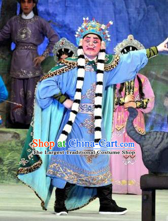 The Sword Chinese Guangdong Opera Lord Apparels Costumes and Headwear Traditional Cantonese Opera Duke Garment King Clothing