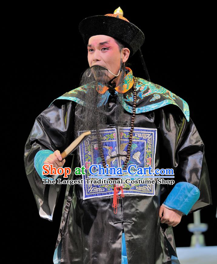 Legend of Chen Mapo Chinese Sichuan Opera Official Apparels Costumes and Headpieces Peking Opera Highlights Minister Garment Clothing