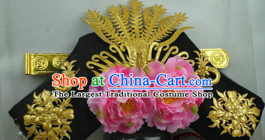 Treading On Thin Ice Chinese Traditional Qing Dynasty Court Lady Hair Accessories Flag Bun Drama Ancient Princess Ruoxi Headwear