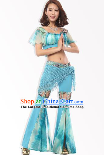 Indian Belly Dance Training Costumes Asian Raks Sharki Uniforms Oriental Dance Top and Pants