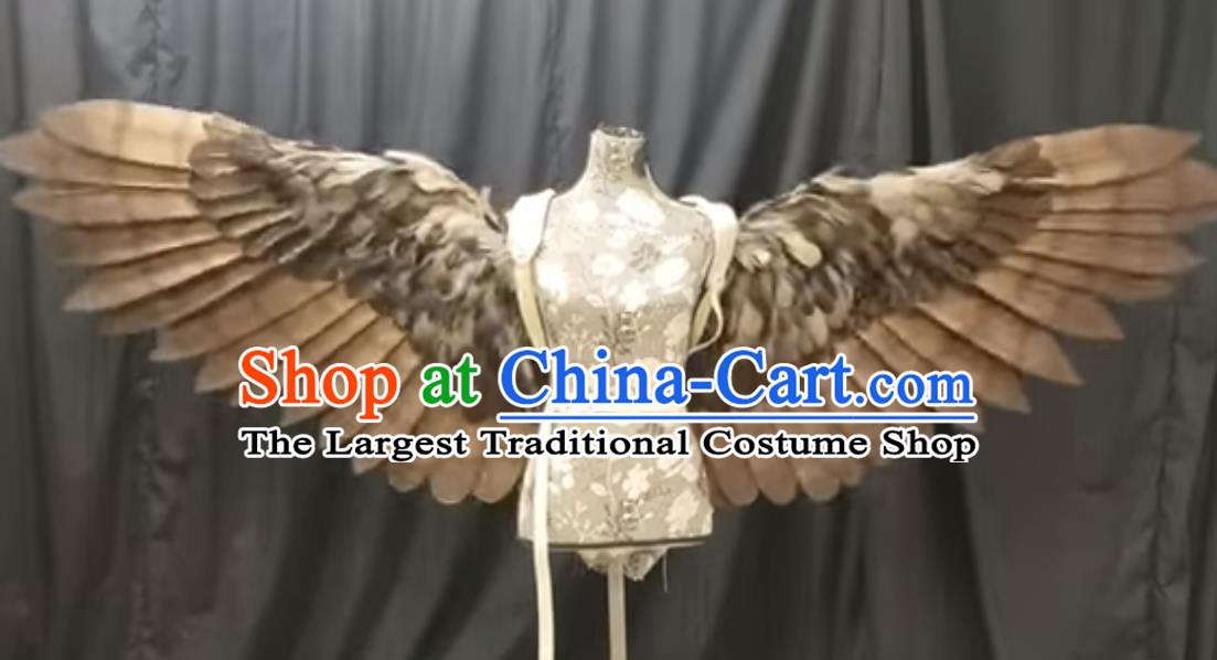 Custom Magic Show Prop Accessories Miami Catwalks Back Decorations Halloween Fancy Scalable Wing Christmas Day Performance Wings