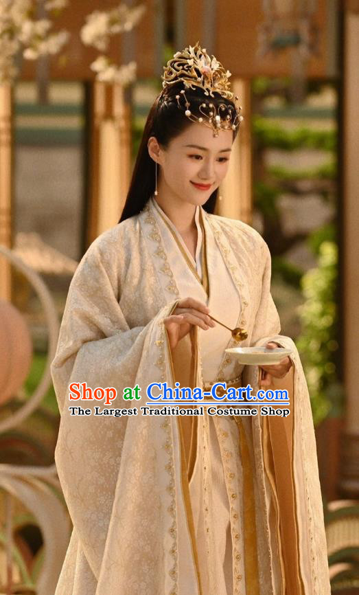 Chinese Qie Shi Tian Xia Hua Chun Ran Replica Costume Wuxia TV Series Clothing Ancient Princess Dress Garments