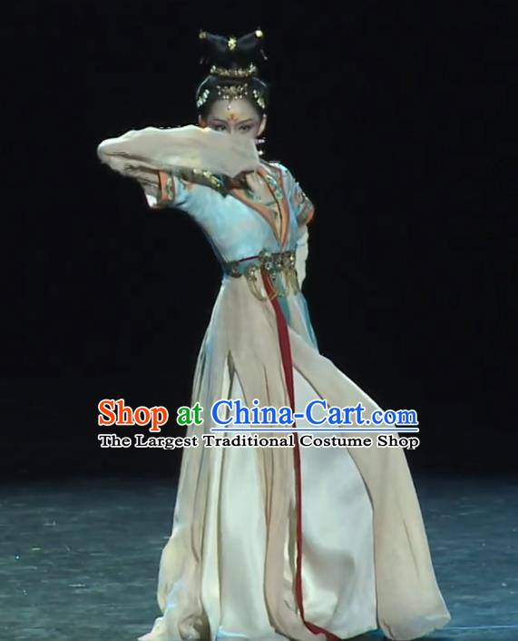 Chinese Classical Dance Dress Women Stage Performance Clothing Dance Competition Outfit Han Tang Dance Costumes