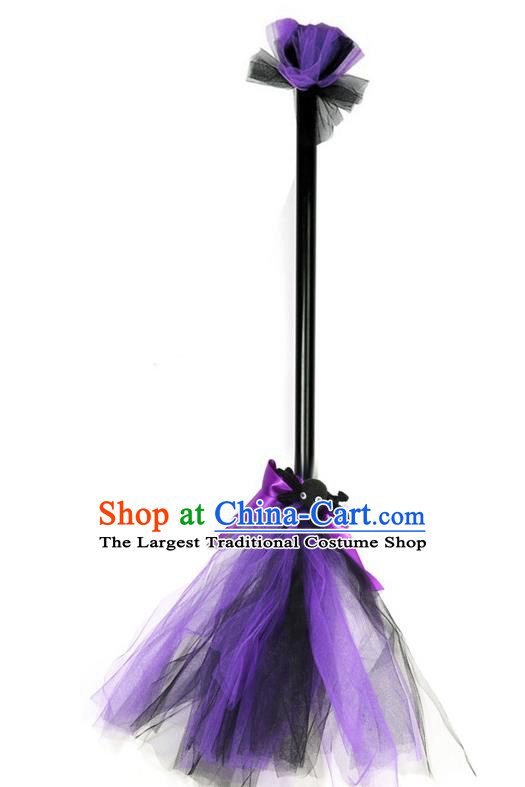 Halloween Magic Prop Christmas Cosplay Witch Broom Children Stage Performance Quidditch Flying Broom