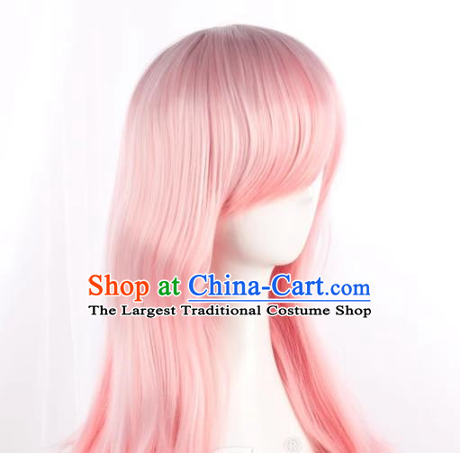 Super Sonico Cos Wig Super Sonico Mixed Pink Girl Anime Fake Hair