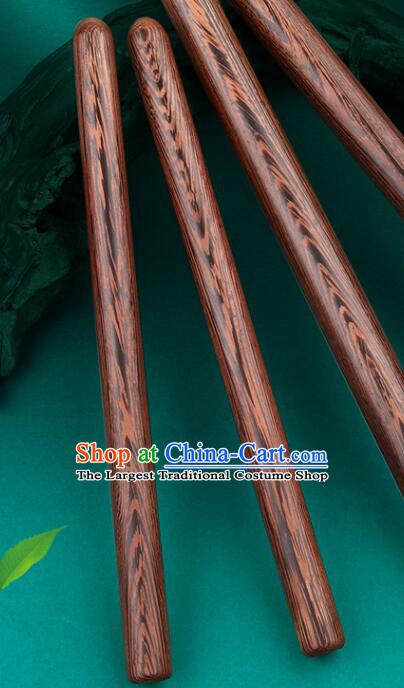 Handmade Chinese Lion Dance Drum Sticks Professional Wenge Jichi Wood Drumsticks