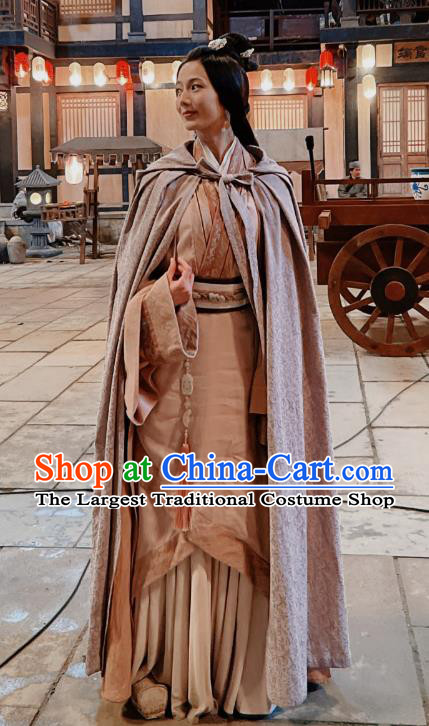 Chinese Ancient Royal Princess Clothing TV Series Love Like The Galaxy Replica Dress Han Dynasty Female Historical Costumes