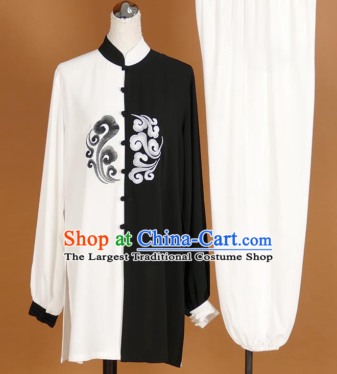 Chinese Tai Chi Training Uniform Taiji Quan Yin Yang Clothes Kung Fu Performance Suit Martial Arts Competition Clothing