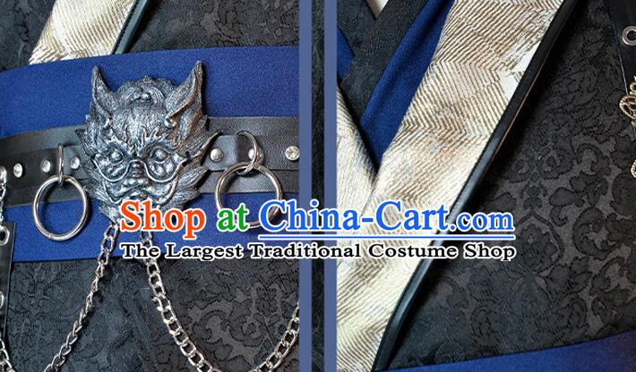 Chinese Ancient Swordsman Clothing Cosplay Mo Ran Knight Kawaler Costumes