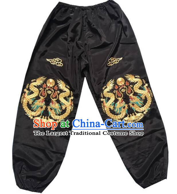 Changing Face Performance Costume China Sichuan Opera Bian Lian Clothing Embroidered Dragon Pants