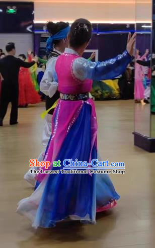 Korean Dance Hanbok Stage Performance Gradient Color