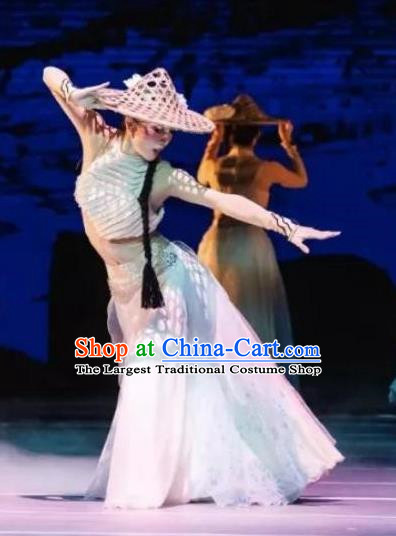 Group Dance Women Costumes Dance Stage National Costumes
