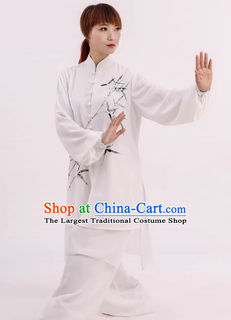 Tai Chi Clothing Female Summer Clothes Elegant Tai Chi Practice Clothing Competition Clothing Chinese Wind Male