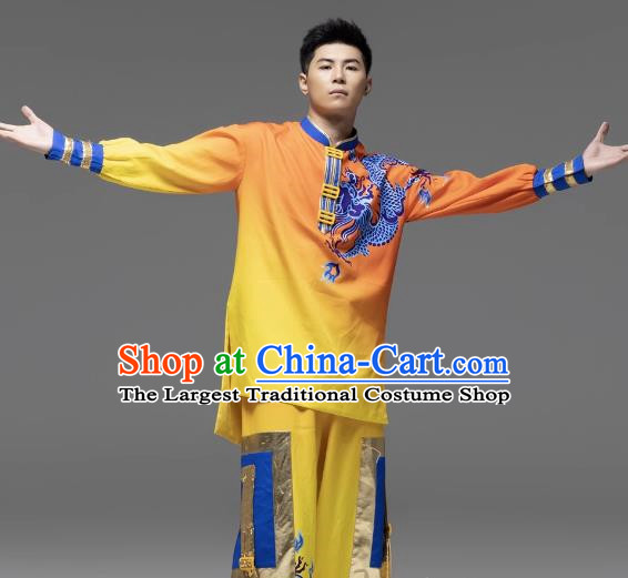 Chinese Style Male And Female National Tide Martial Arts Performance Clothing Annual Meeting Jazz Dance Modern Dance Drum Performance Suit