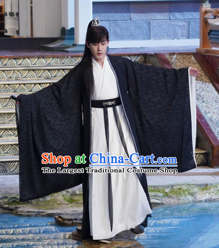 China Period TV Series Chen Xiang Ru Xie Swordsman Replica Costumes Ancient Mountain God Garments Immortal Samsara Yu Mo Clothing