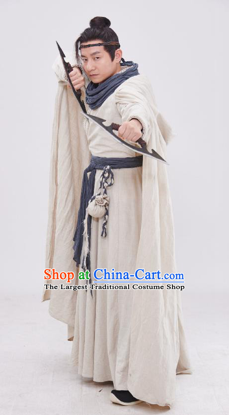 China Traditional Hanfu Clothing Ancient Swordsman Costumes TV Series Strange Tales of Tang Dynasty Liang Sanqi Garments