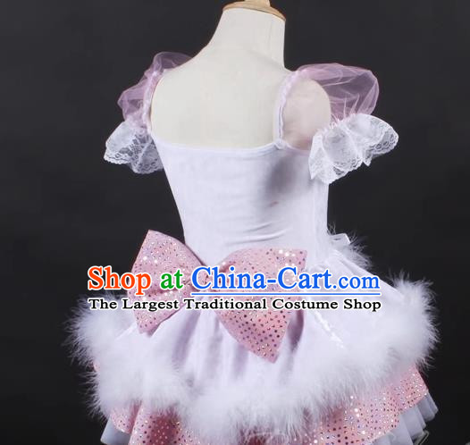 Children Spring And Autumn Ballet Dance Dress Cute Princess Dress Stage Dress Event Performance Costume