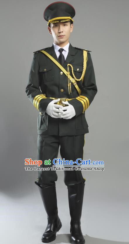 Honor Guard Uniform Class Flag Raiser School Ceremony Uniform Guard Dress Performance