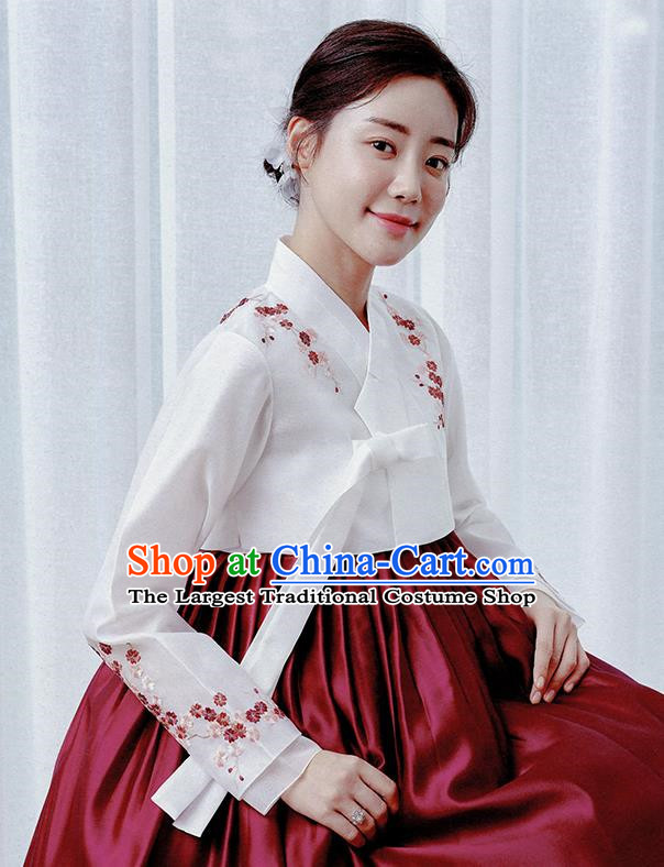 Korean Hanbok Wedding Bridal Performance Photography Dress