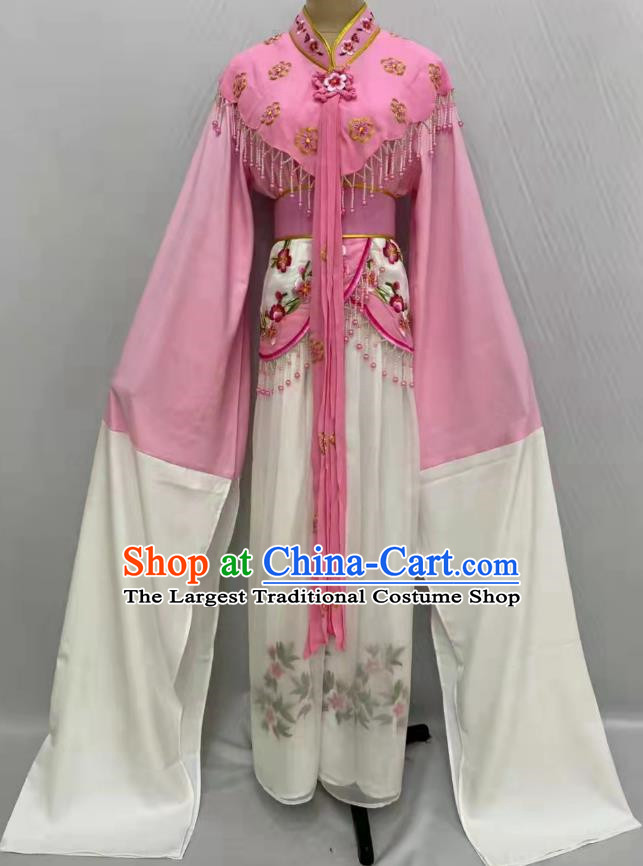 Pink Lin Sister Huadan Clothing Daiyu Fang Yafen Version of Dream of Red Mansions New Huadan Yue Opera Costume Huangmei Play Water Sleeves