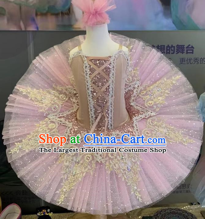 Children Ballet Skirt Costume TUTU Skirt Doll Doll Girl Ballet Tutu Skirt Gauze Skirt Stage Costume
