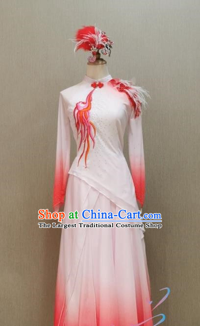 Happy Eyebrows Jiaozhou Yangko Fan Dance Classical Dance Dance Costume Chinese Wind Performance Costume