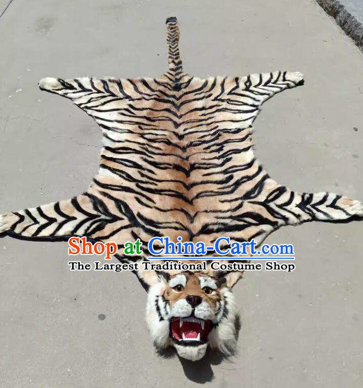 Handmade Artificial Fur Rug Top Tiger Carpet