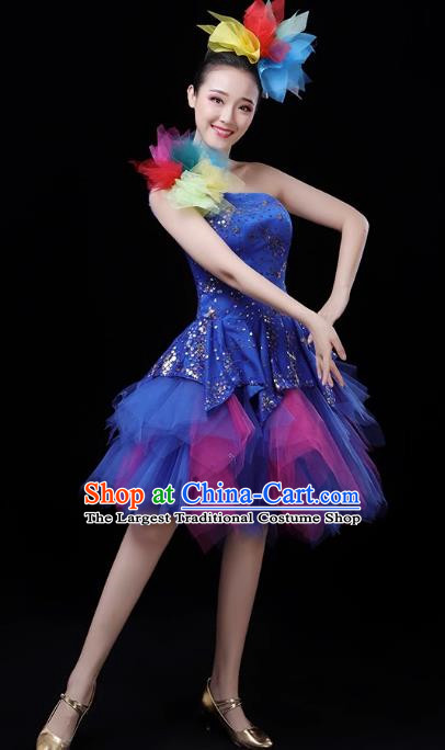 Modern Dance Graduation Costumes Performance Costumes Dance Costumes Fashion Chorus Costumes Stage Costumes Singing and Dancing Opening Dance Skirt Female