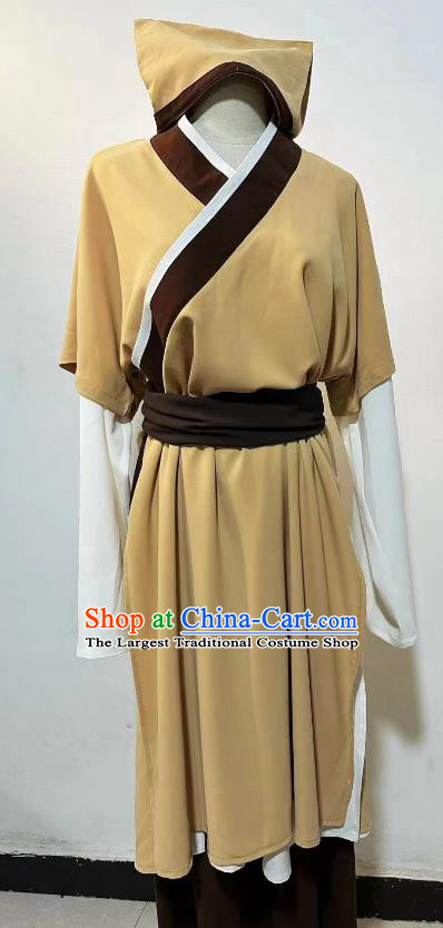 Top Stage Performance Costume China Ancient Ming Dynasty Medical Scientist Li Shizhen Clothing