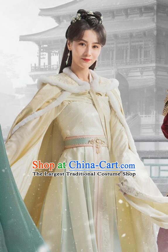 China Romantic Drama Destined Chang Feng Du Ye Yun Dresses Ancient Song Dynasty Noble Lady Garment Costumes