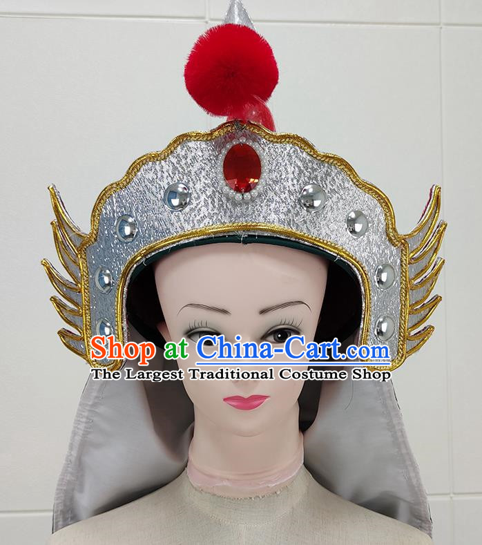 Drama And Opera High End Male Soldiers Yue Opera Martial Arts Hat