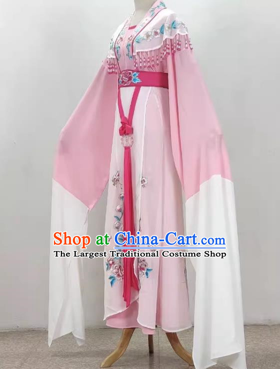 Pink Peony Hua Dan Miss Costume Princess Costume Drama Opera Yue Opera Qiong Opera Huangmei Stage Costume