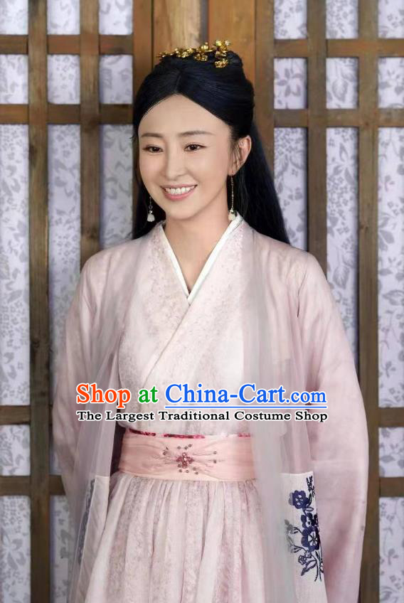 Ancient Chinese Young Mistress Costumes TV Drama Mirror A Tale of Twin Cities Lady Tian Xiang Clothing