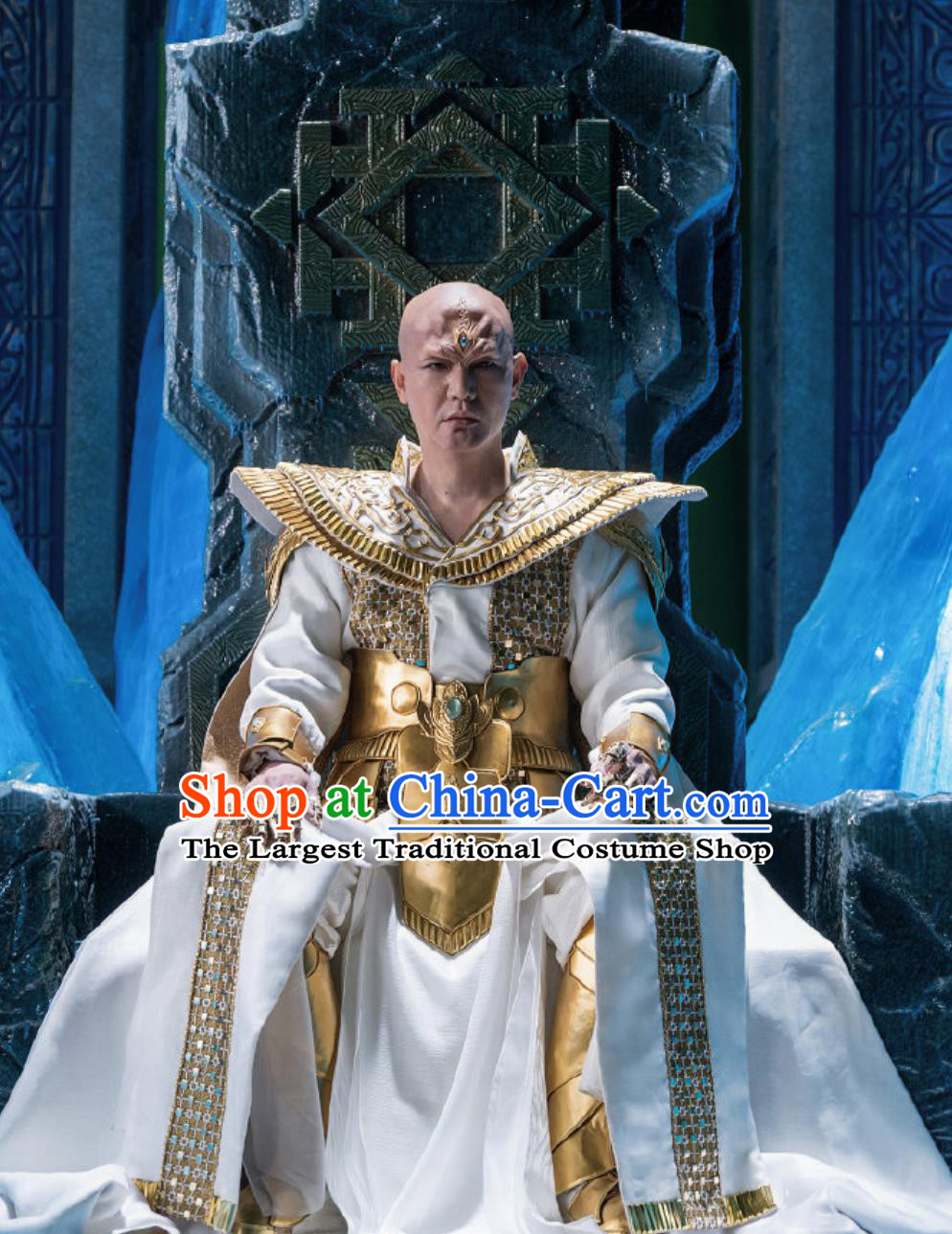 Ancient China King Clothing Traditional Chinese Garment TV Series Drama Burning Flames Demon Lord Shen Yan Costume