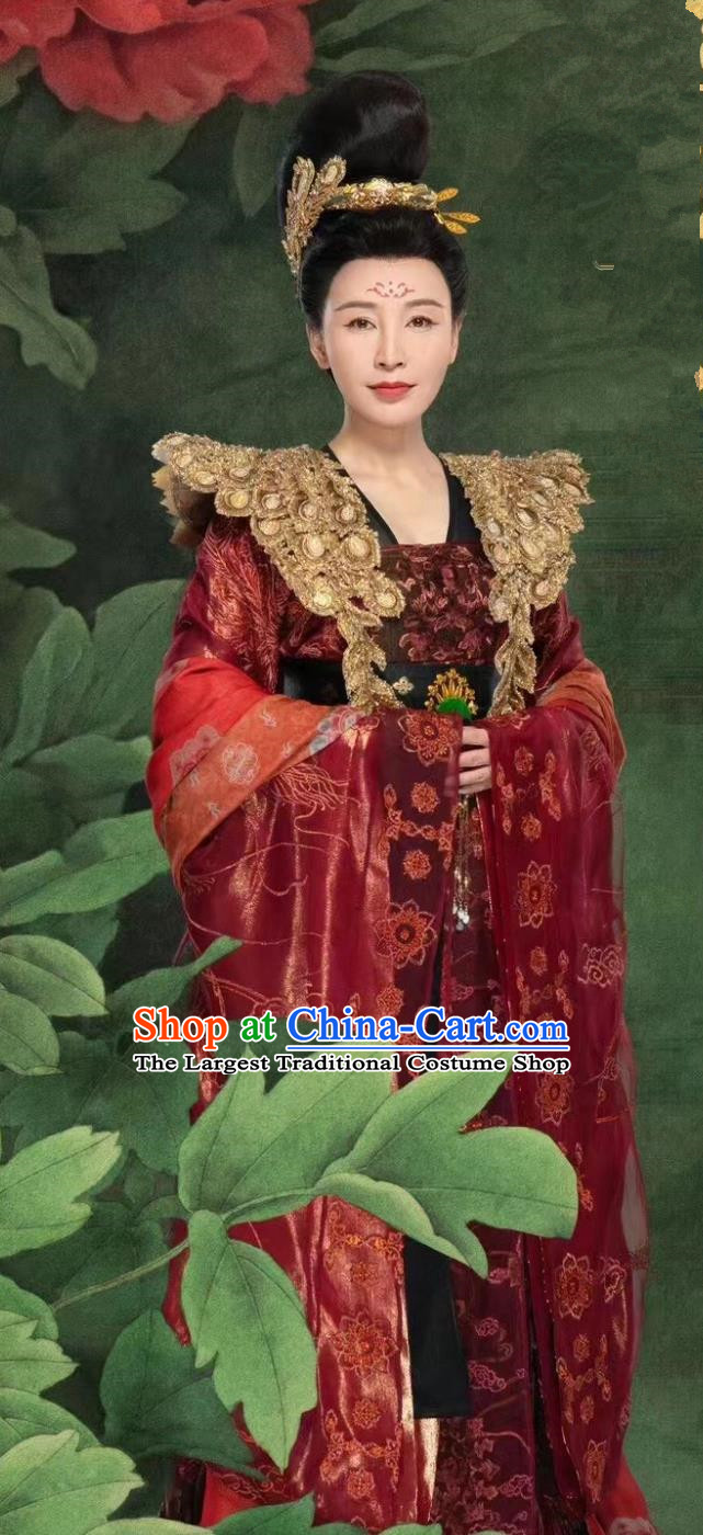 Traditional Chinese Hanfu TV Series Drama Strange Tales of Tang Dynasty Elder Princess Costume Ancient China Court Woman Clothing