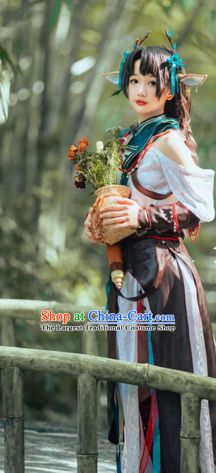 China Online Game Sword Heroes Fate Beitian Medical Sect Young Woman Dress Ancient Chinese Swordswoman Cosplay Costume