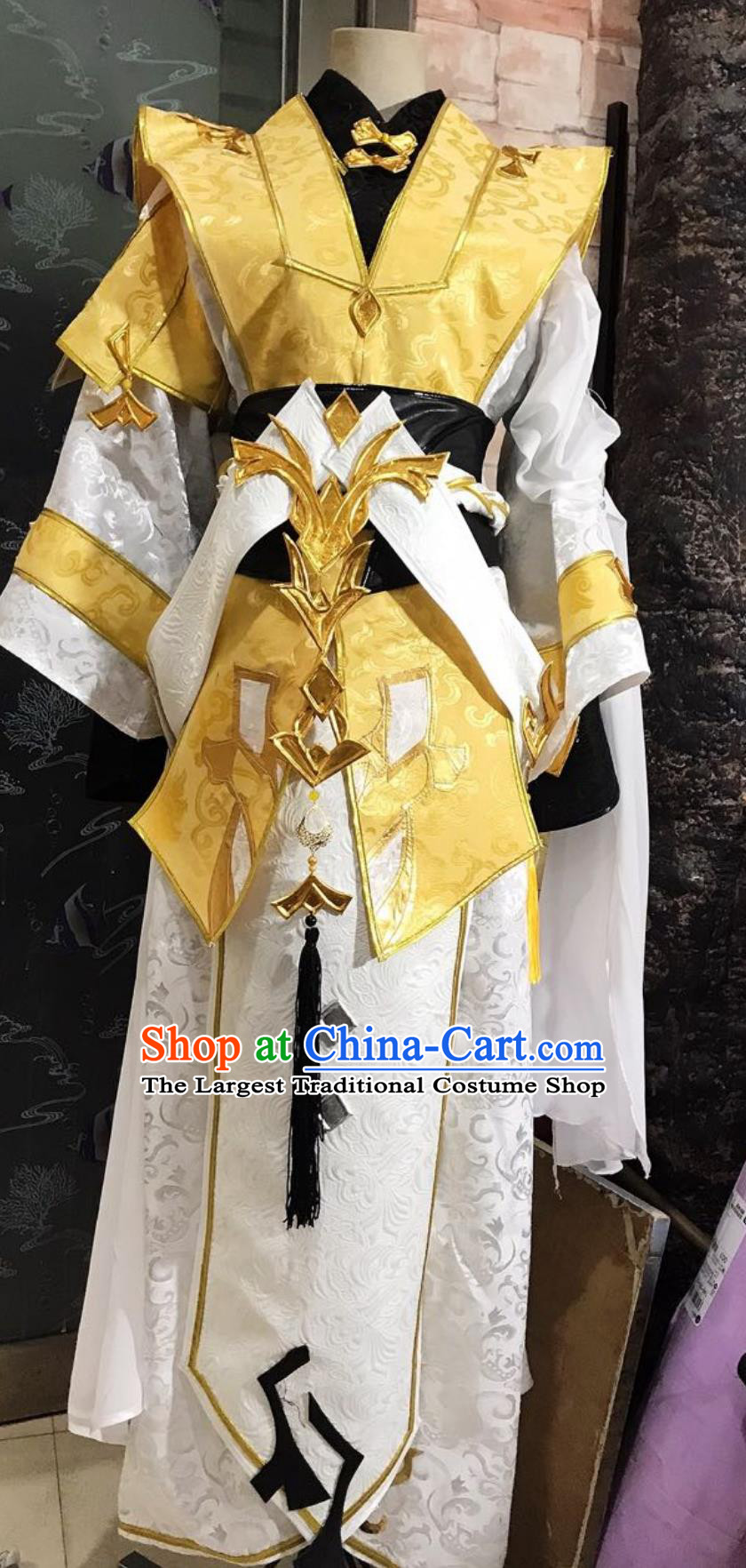 Cosplay Online Game Sword Heroes Fate Cangjian Villa Young Hero Costume China Wuxia Warrior Outfit Ancient Chinese Swordsman Clothing