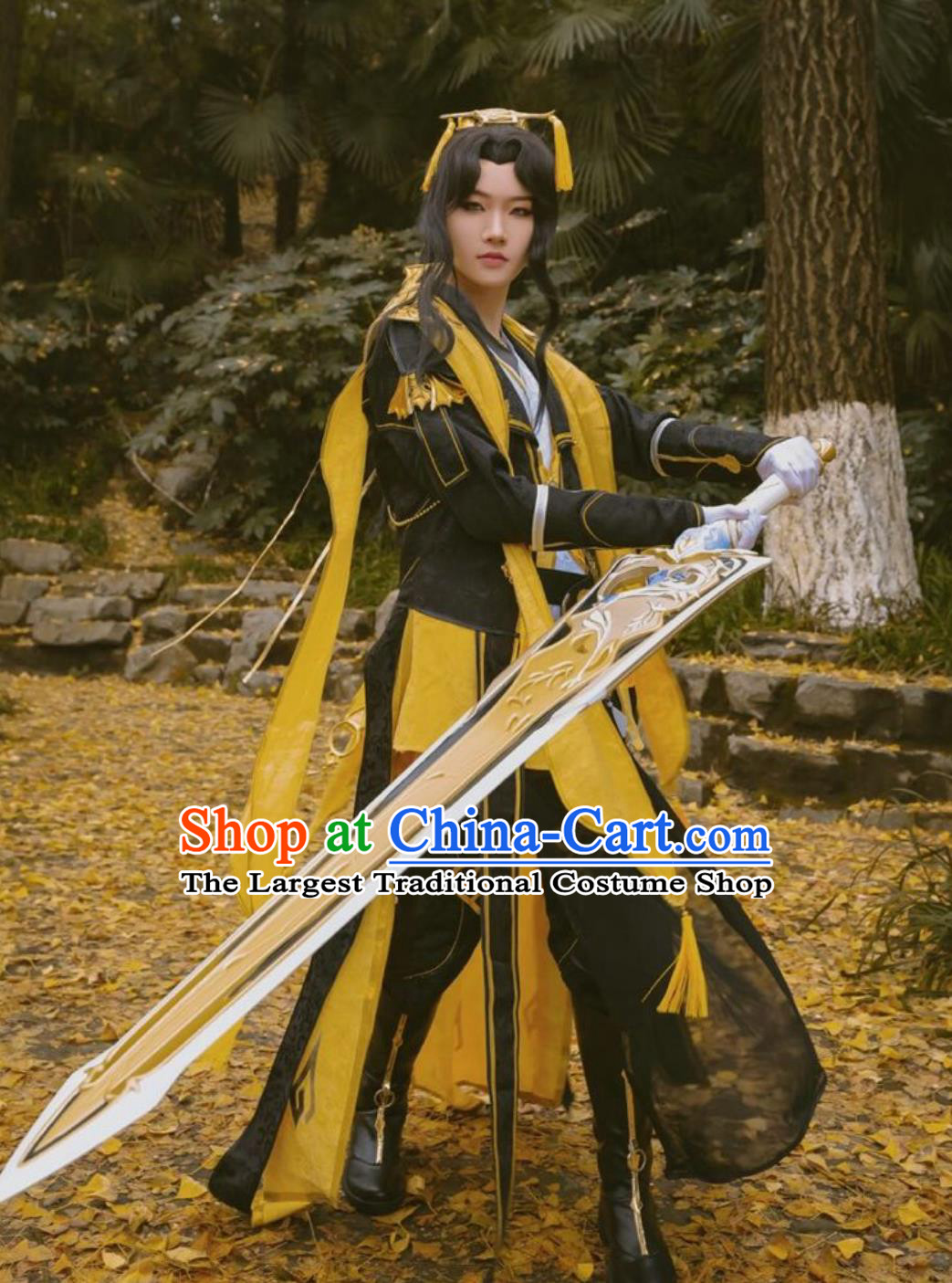 Cosplay Online Game Sword Heroes Fate Xiao Tian Costume China Wuxia Swordswoman Dress Ancient Chinese Female Warrior Clothing